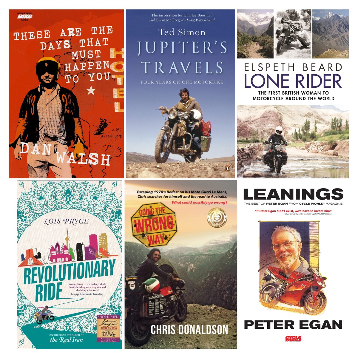 Motorcycle Adventures: The Best Books Ever Written